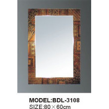 Толщина 5mm Серебряное стеклянное зеркало ванной комнаты (БДЛ-3108)
